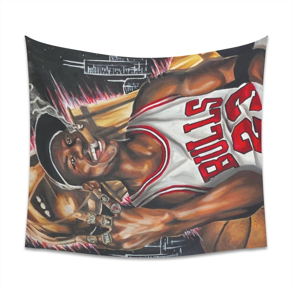 G.O.A.T - Tapestry - Tommy Manning Art
