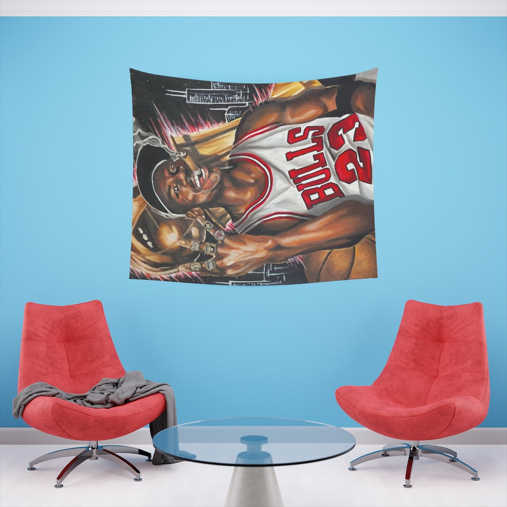 G.O.A.T - Tapestry - Tommy Manning Art