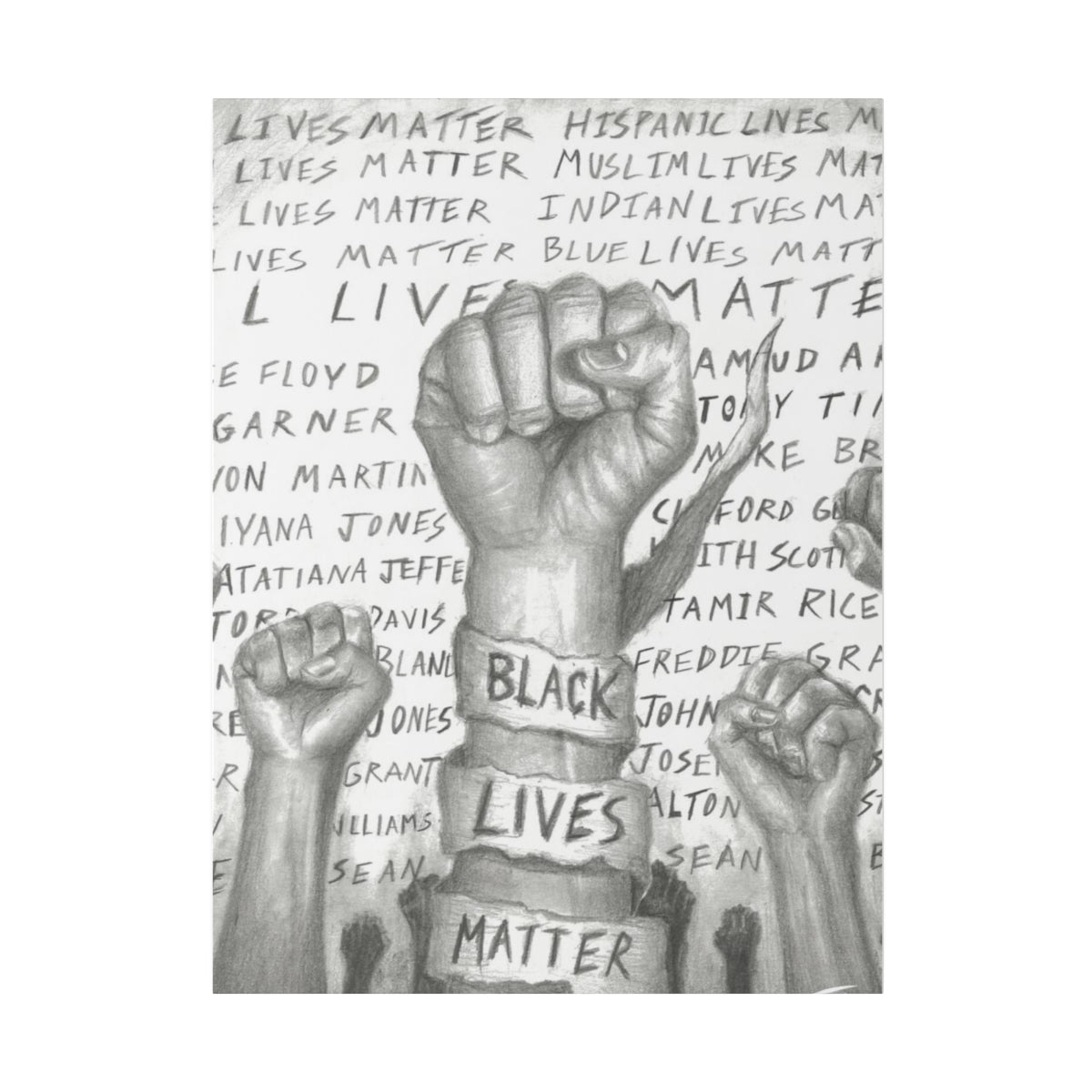 BLM - Canvas - Tommy Manning Art