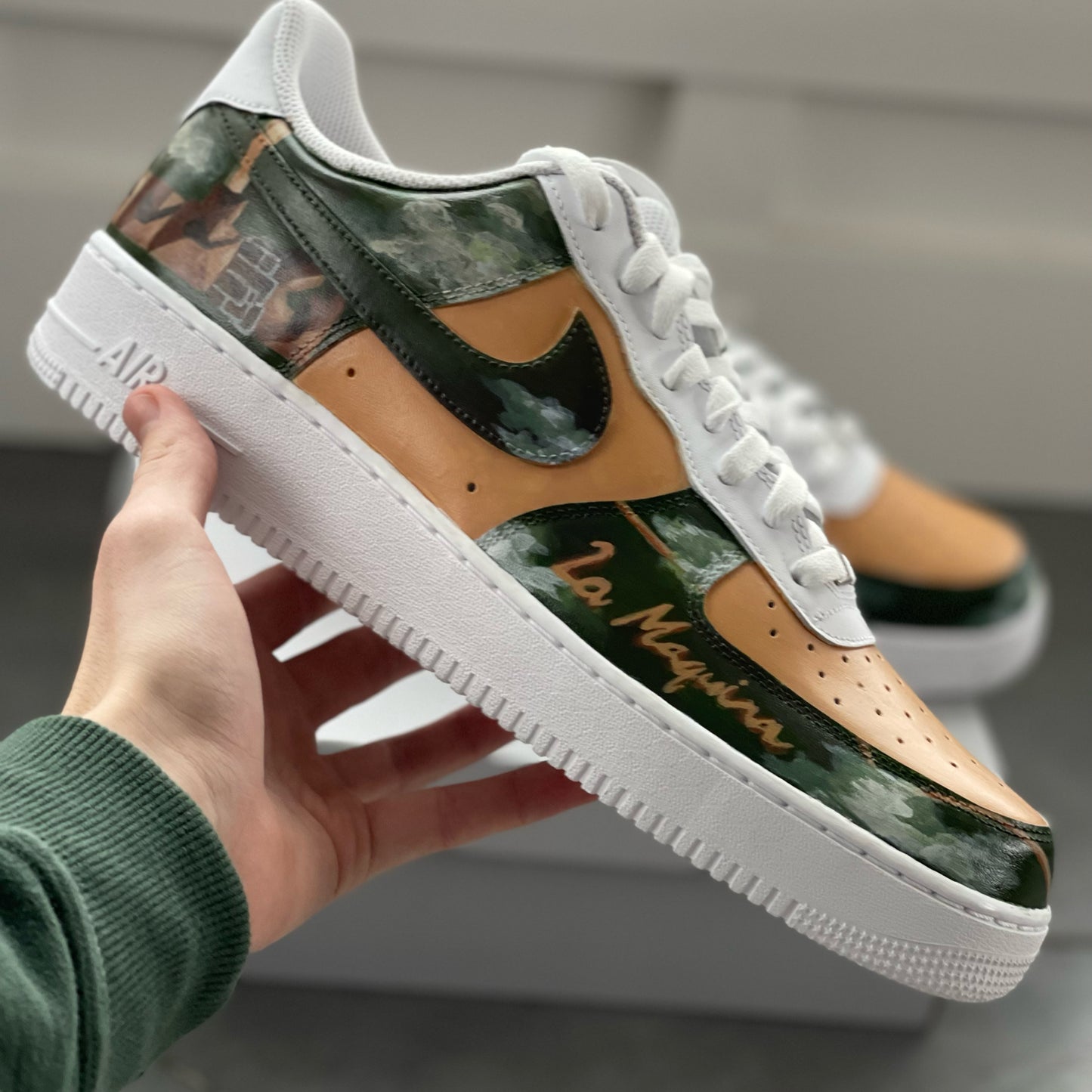 La Maquina - AF1's - Tommy Manning Art