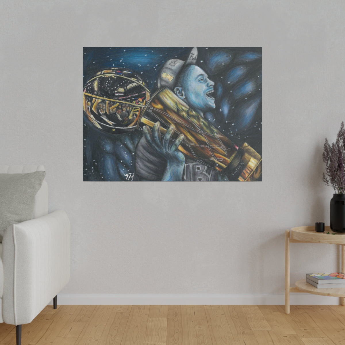 Curry Champion - Canvas - Tommy Manning Art