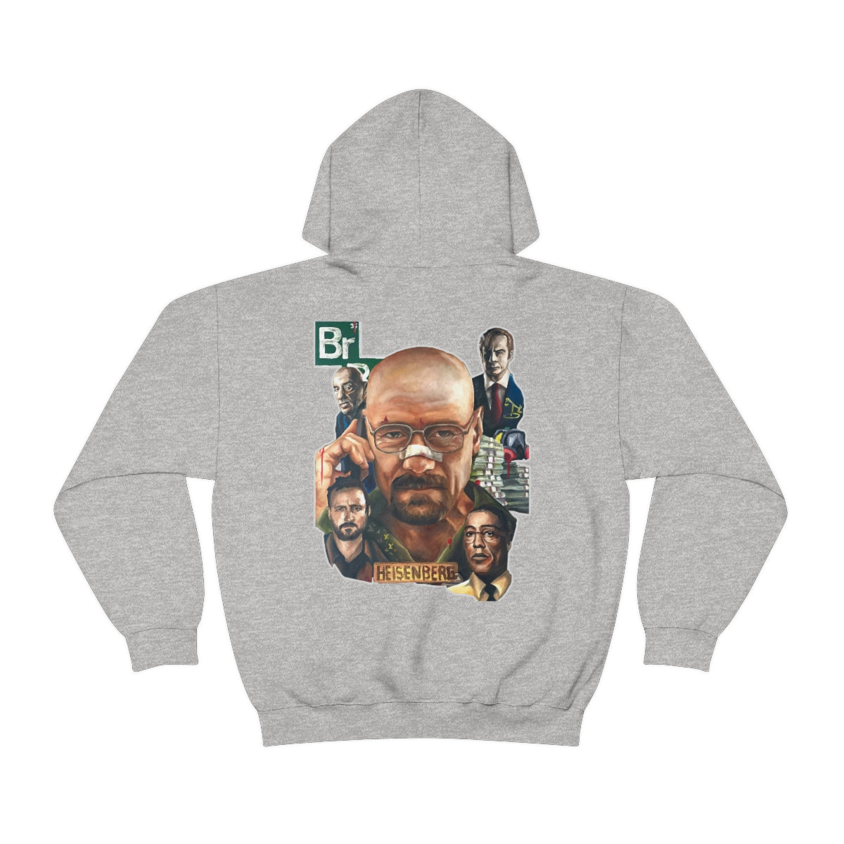 Breaking Bxd (Double-Sided) - Hoodie - Tommy Manning Art