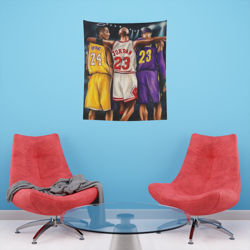 LEGENDS - Tapestry - Tommy Manning Art