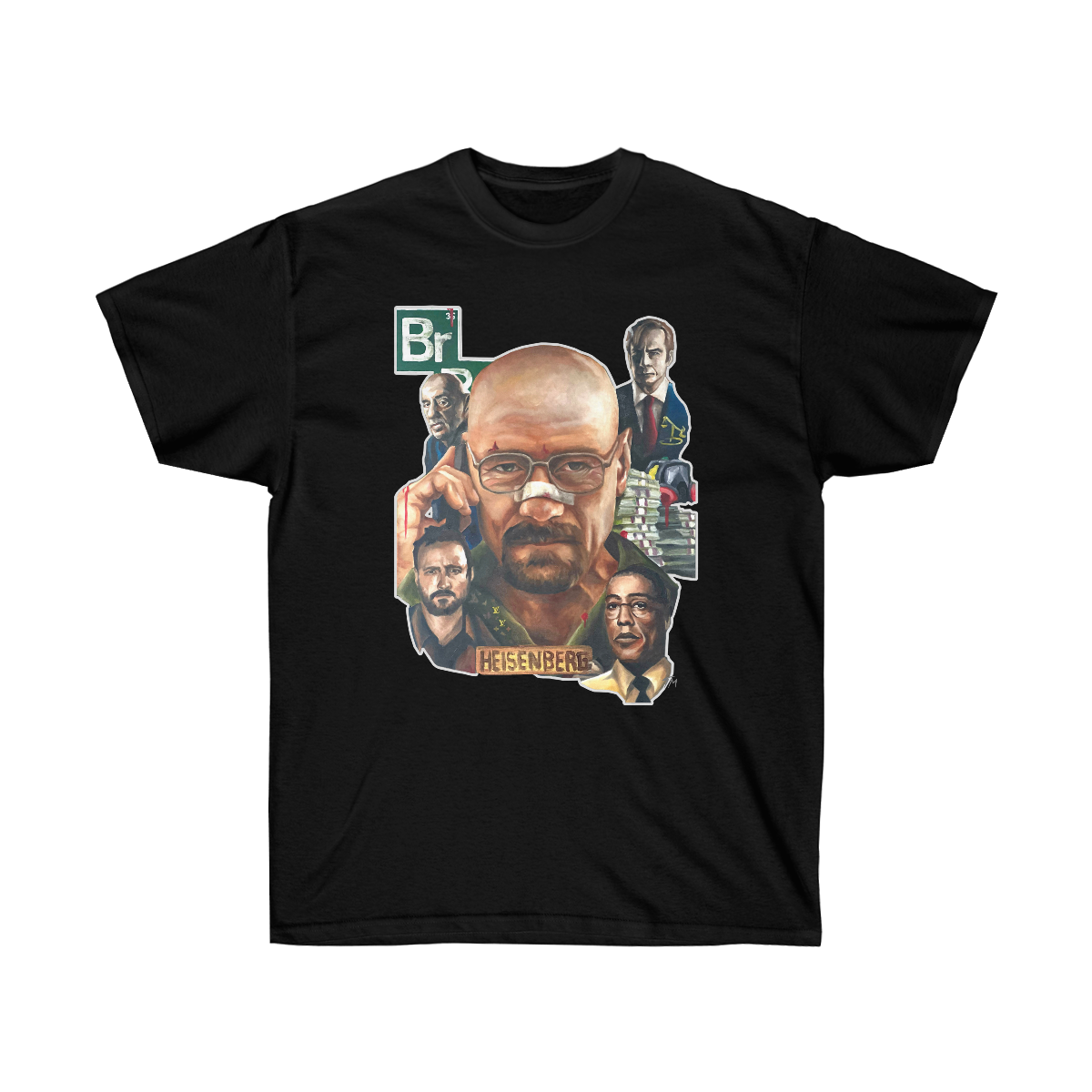 Breaking Bxd - T-Shirt - Tommy Manning Art