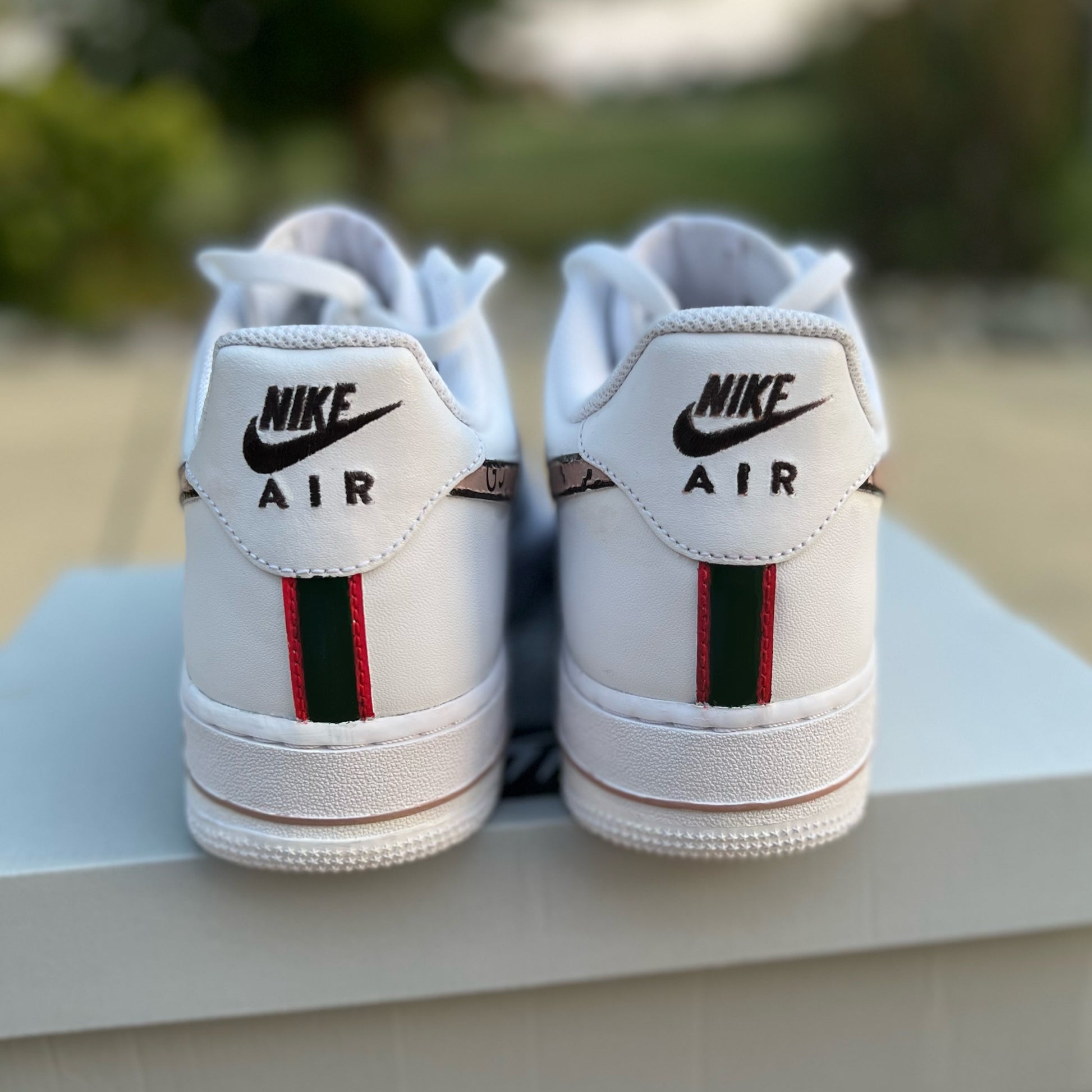 Gucci Print - AF1's - Tommy Manning Art