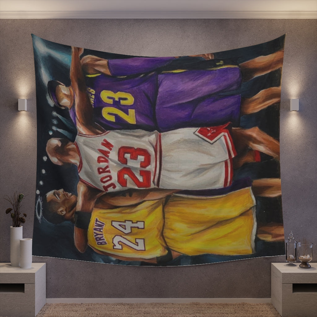 LEGENDS - Tapestry - Tommy Manning Art