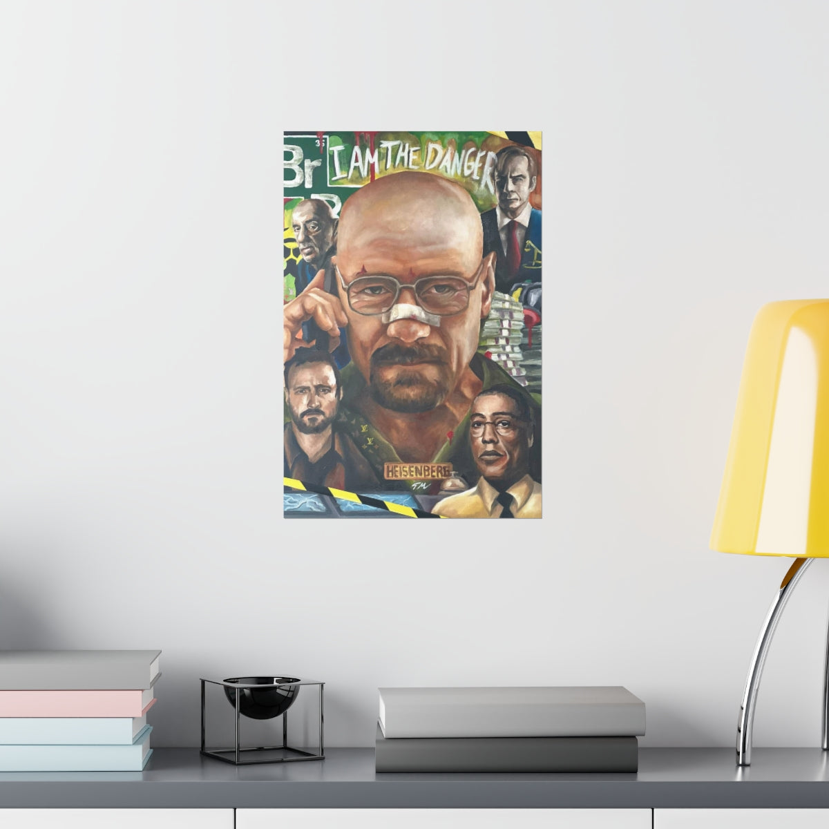 Breaking Bxd "Heisenberg" - Fine Art Print - Tommy Manning Art