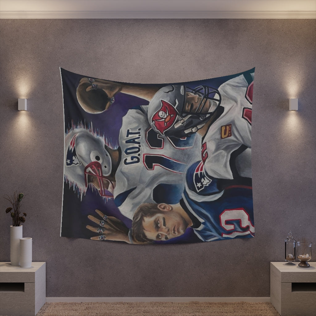 G.O.A.T - Tapestry - Tommy Manning Art