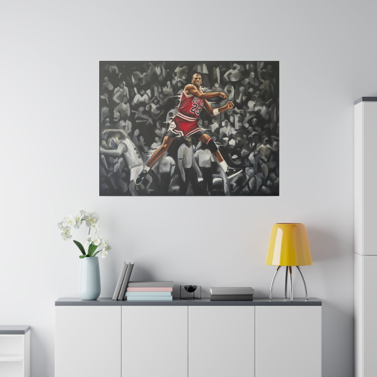 JORDAN "THE SHOT" - Canvas - Tommy Manning Art