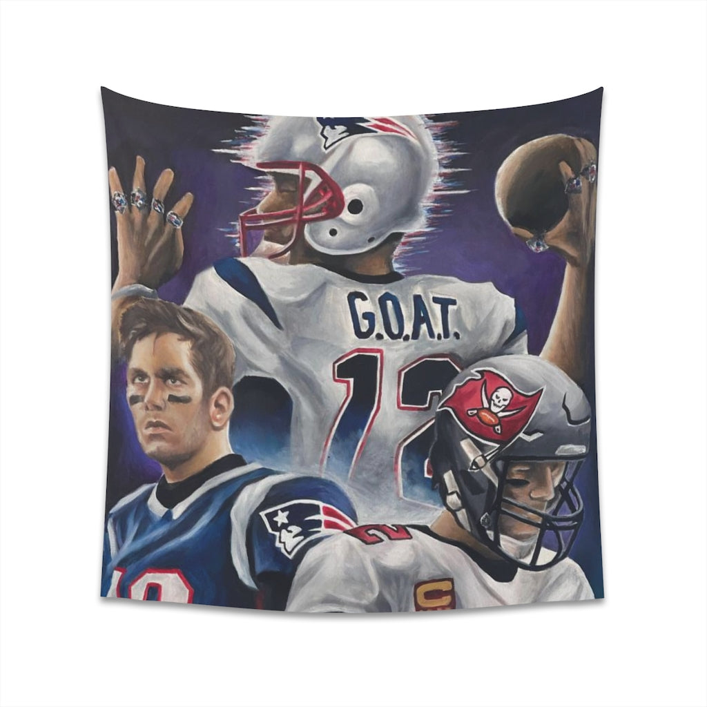 G.O.A.T - Tapestry - Tommy Manning Art