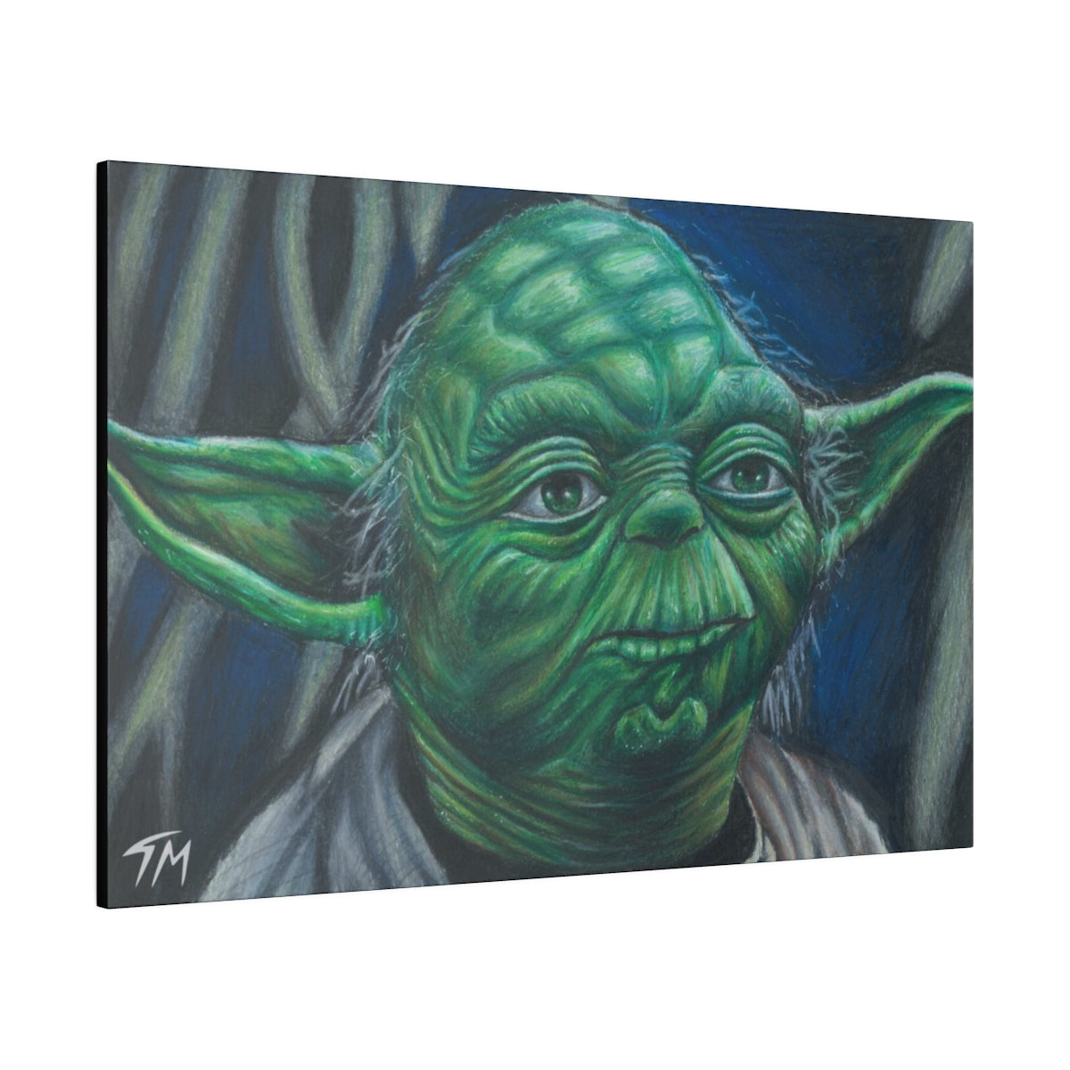 Jedi Master - Canvas - Tommy Manning Art