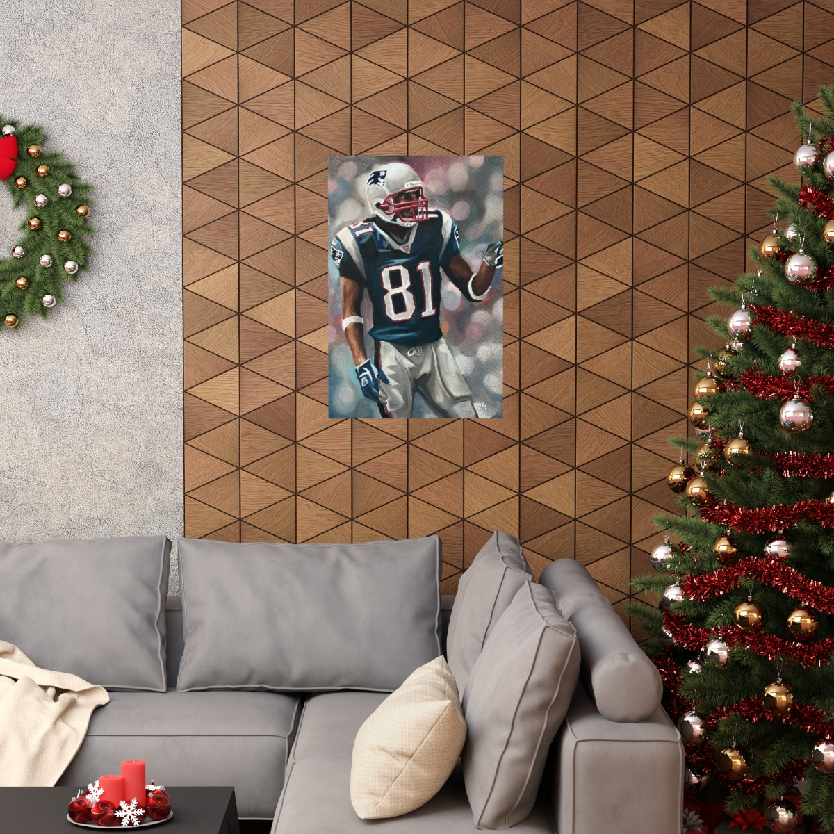 Randy Moss - Fine Art Print - Tommy Manning Art
