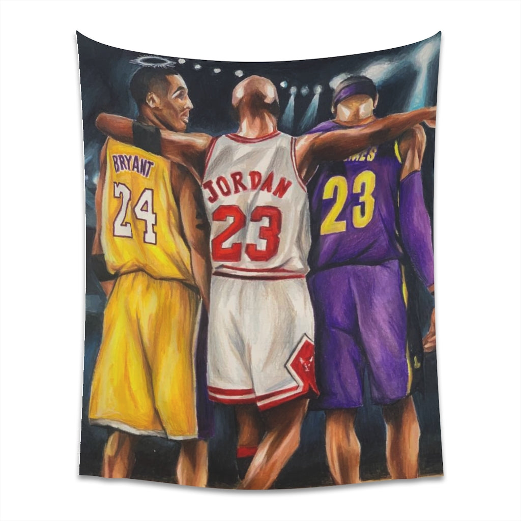 LEGENDS - Tapestry - Tommy Manning Art