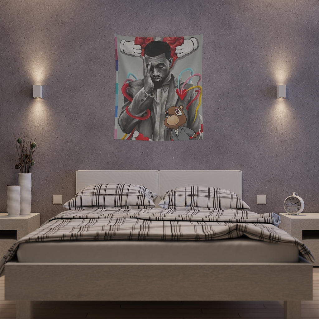 Heartless - Tapestry - Tommy Manning Art