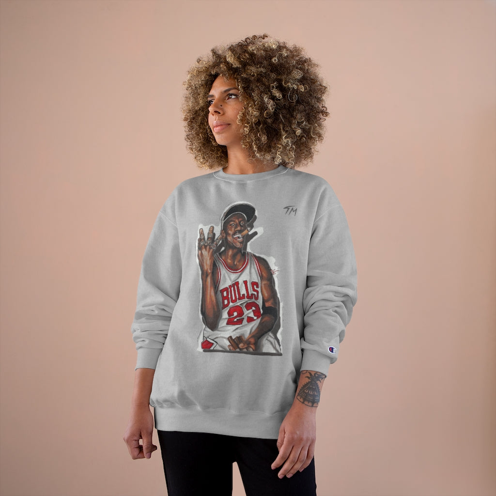 G.O.A.T - Champion Crewneck - Tommy Manning Art