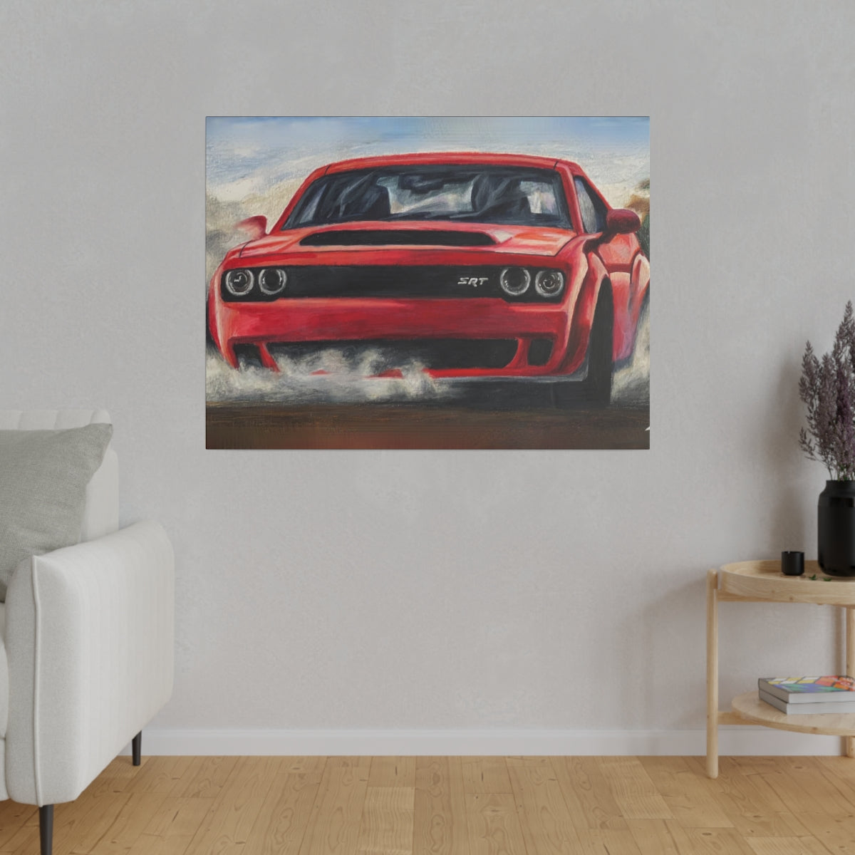 Dodge Demon - Canvas - Tommy Manning Art