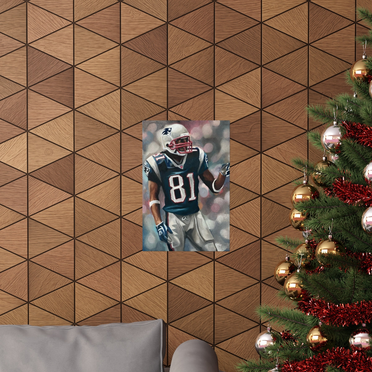Randy Moss - Fine Art Print - Tommy Manning Art