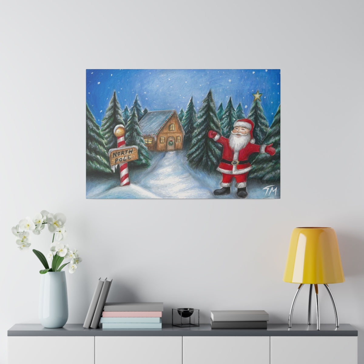 North Pole - Canvas - Tommy Manning Art