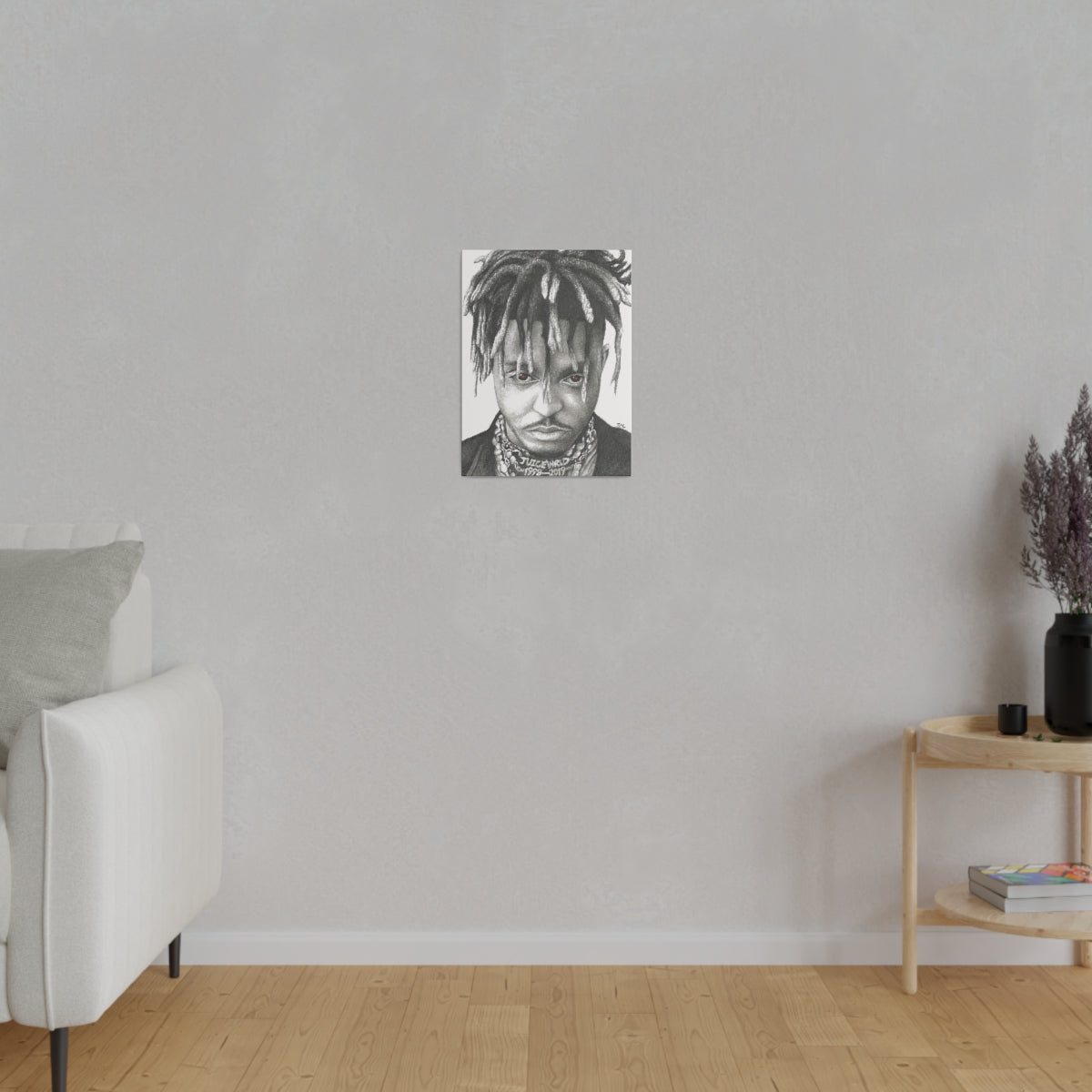 Juice Wrld Tribute - Canvas - Tommy Manning Art