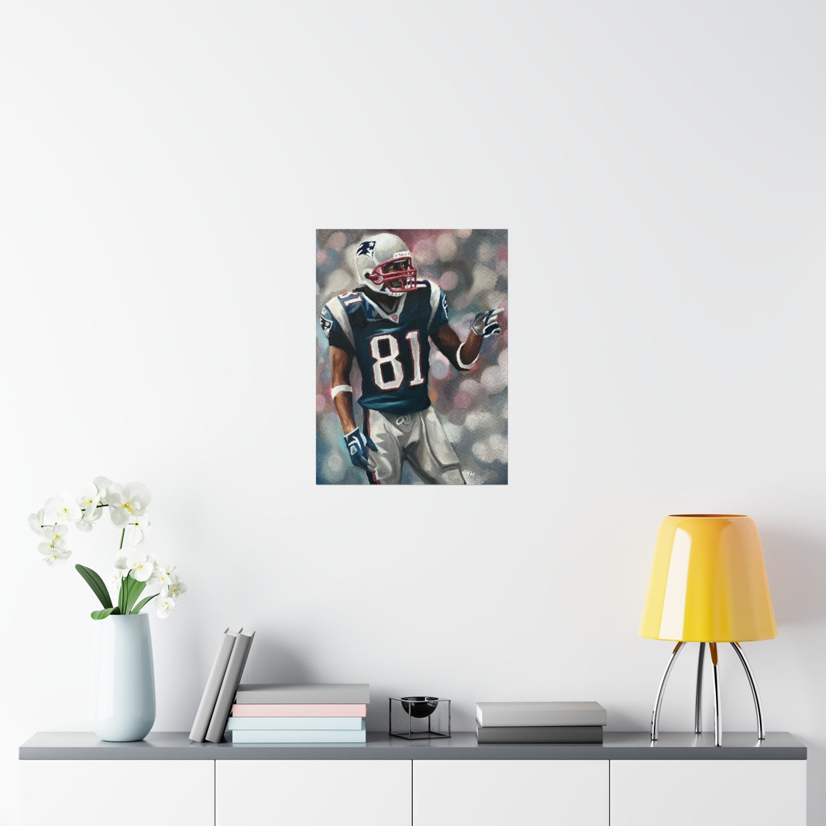 Randy Moss - Fine Art Print - Tommy Manning Art