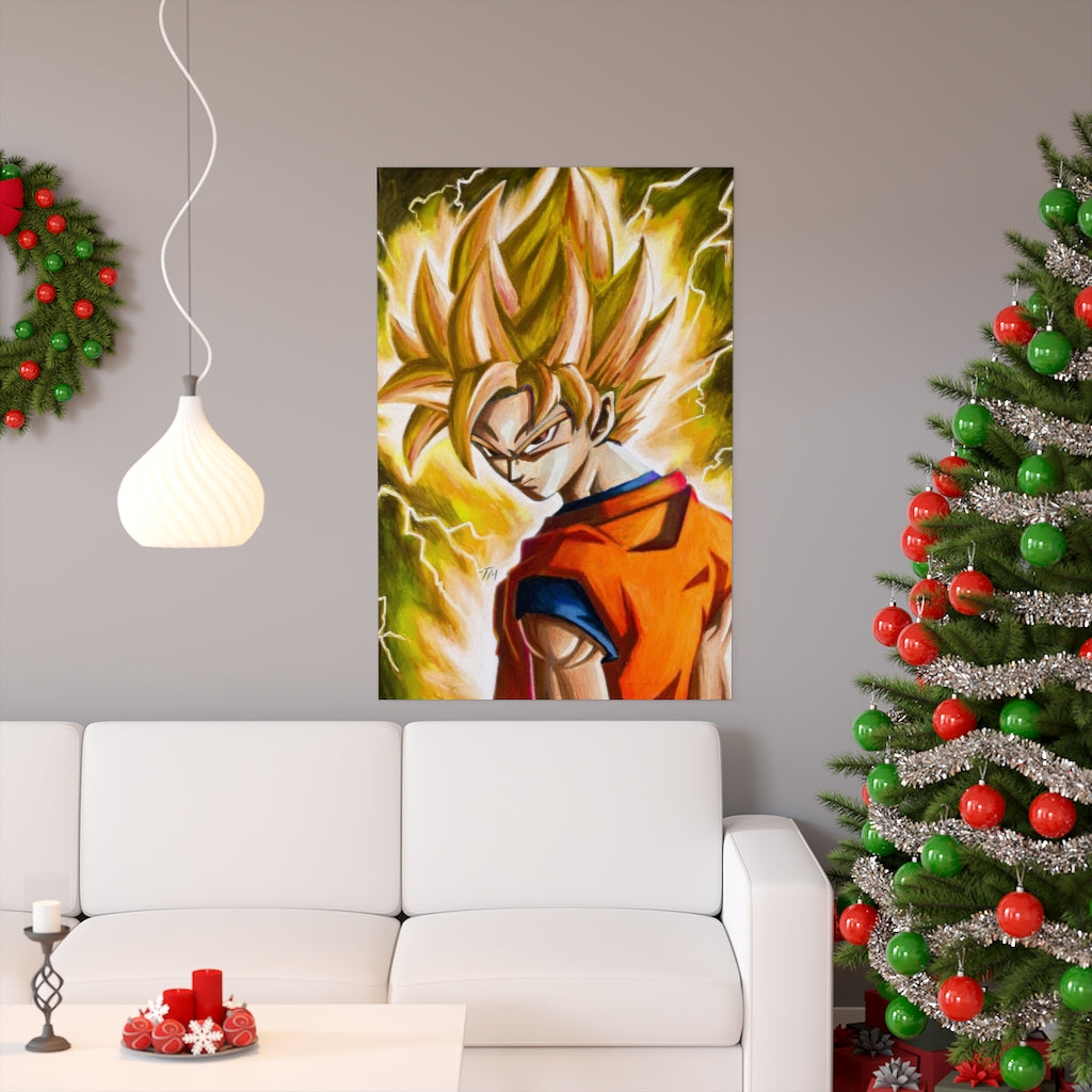 CHOSEN ONE (YELLOW) - Fine Art Print - Tommy Manning Art