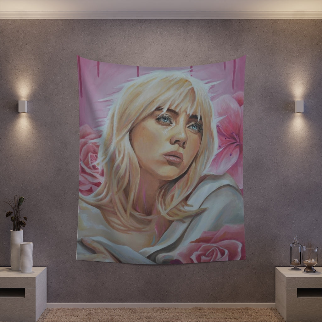 BILLIE - Tapestry - Tommy Manning Art