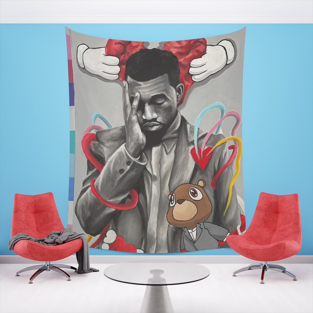 Heartless - Tapestry - Tommy Manning Art