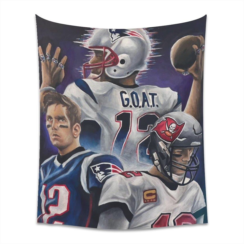G.O.A.T - Tapestry - Tommy Manning Art