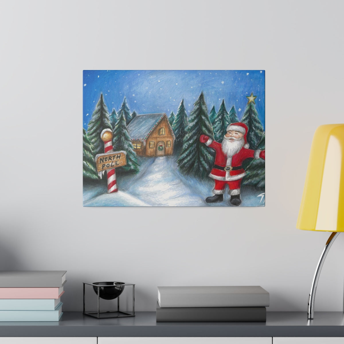 North Pole - Canvas - Tommy Manning Art