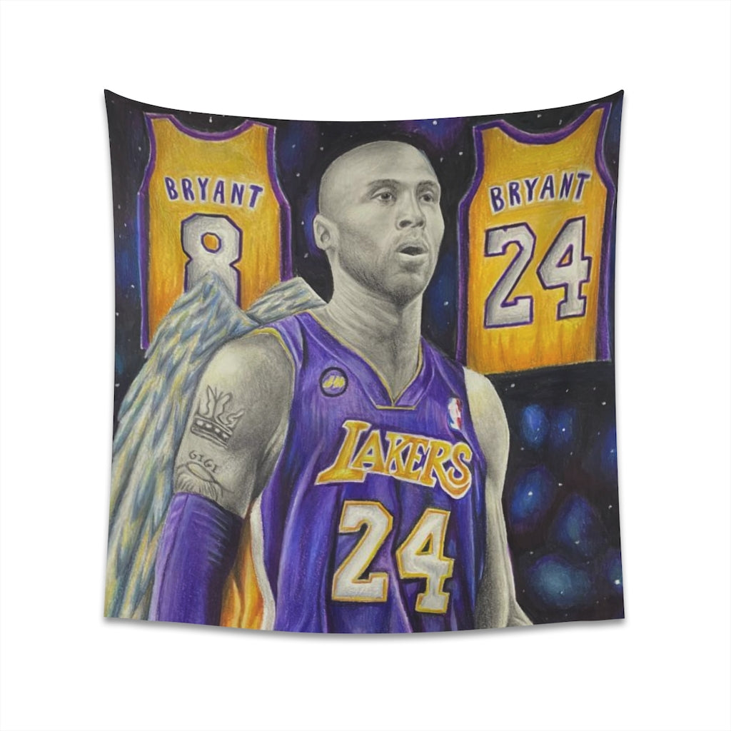KXBE ANGEL - Tapestry - Tommy Manning Art