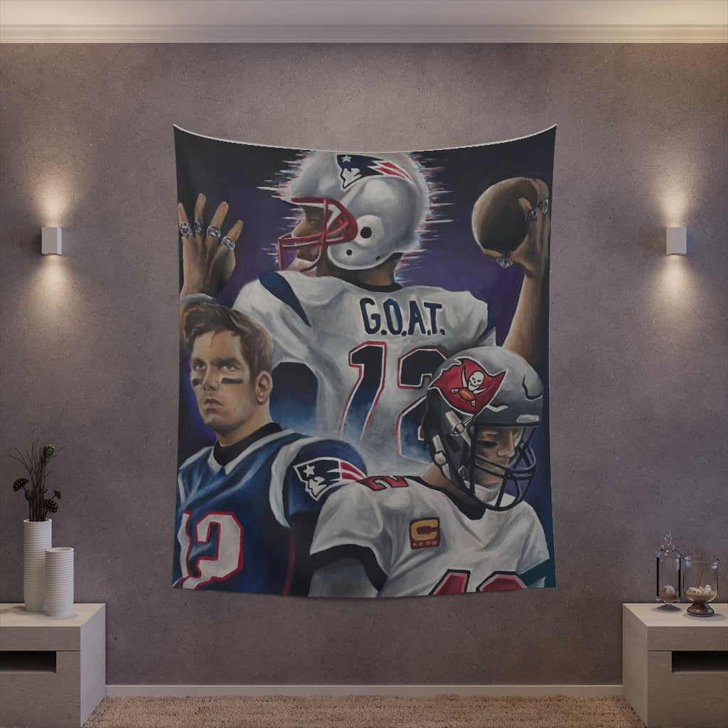 G.O.A.T - Tapestry - Tommy Manning Art