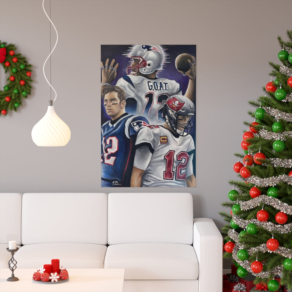G.O.A.T - Fine Art Print - Tommy Manning Art
