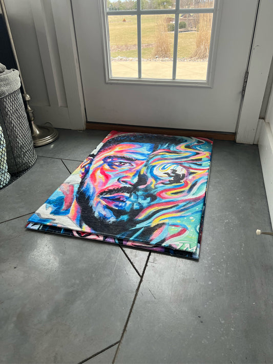 Kid Cudi - Signed Collectors Rug