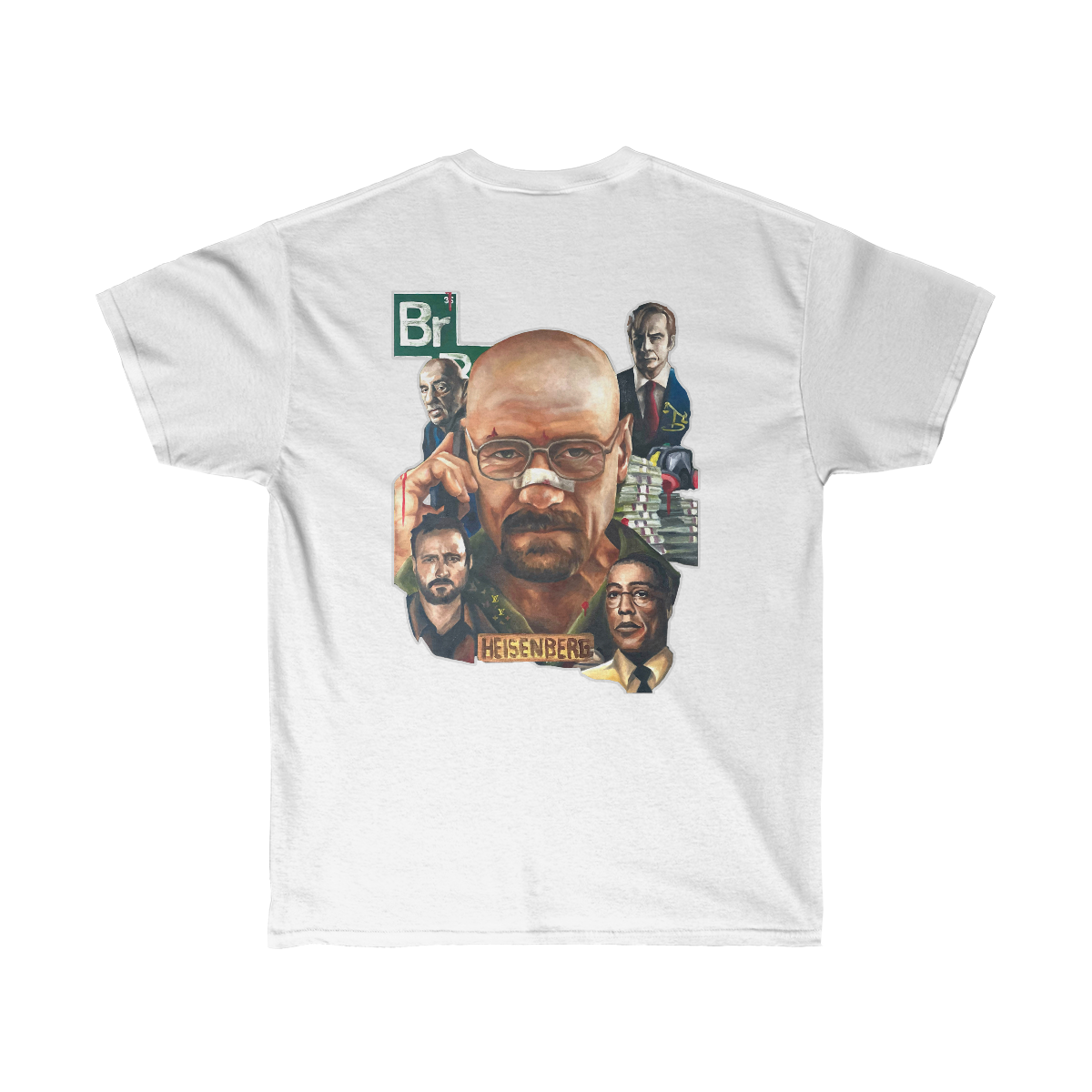 Breaking Bxd (Double-Sided) - T-Shirt - Tommy Manning Art