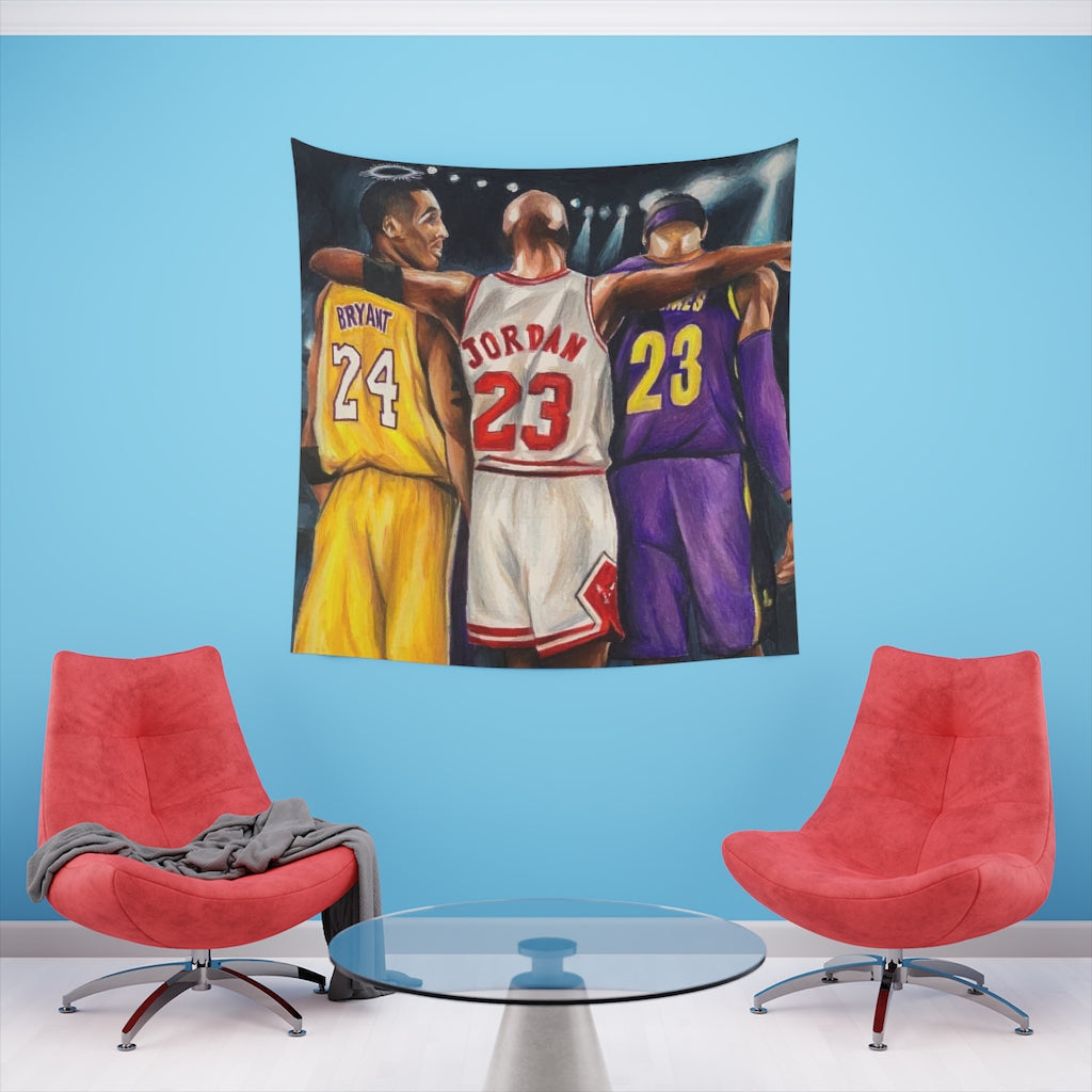LEGENDS - Tapestry - Tommy Manning Art