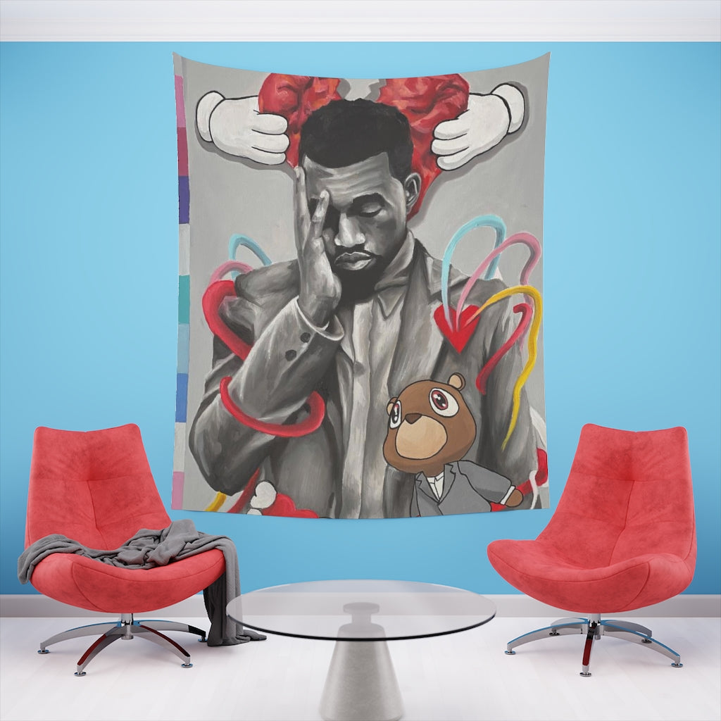 Heartless - Tapestry - Tommy Manning Art