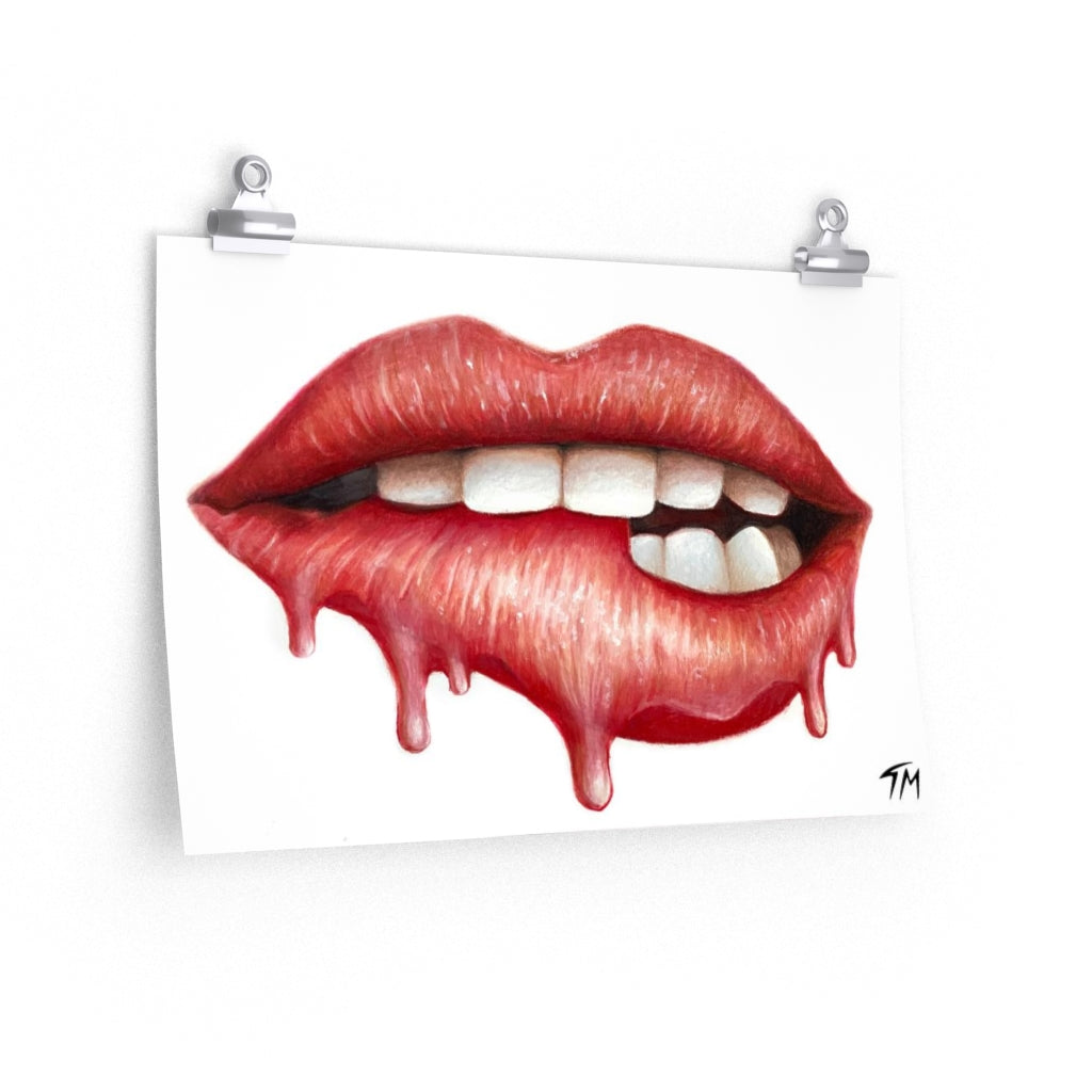 LIPS - Fine Art Print - Tommy Manning Art