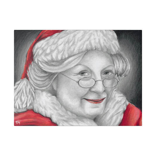 Mrs. Claus 2018 - Canvas - Tommy Manning Art