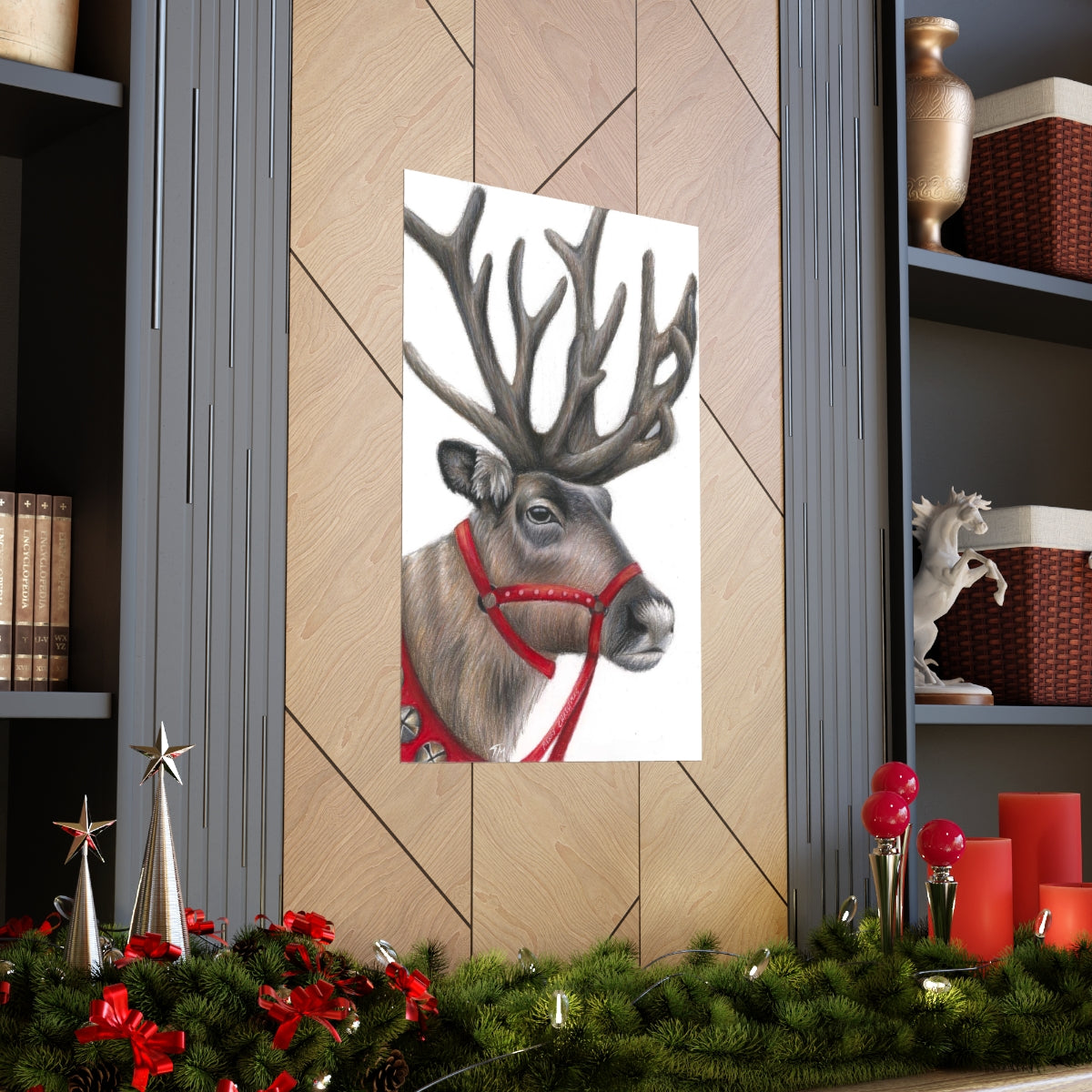 Reindeer - Fine Art Print - Tommy Manning Art