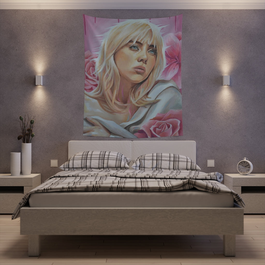BILLIE - Tapestry - Tommy Manning Art