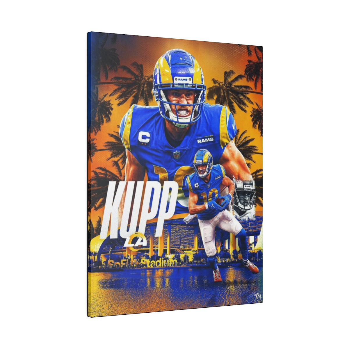 Cooper Kupp - Canvas - Tommy Manning Art
