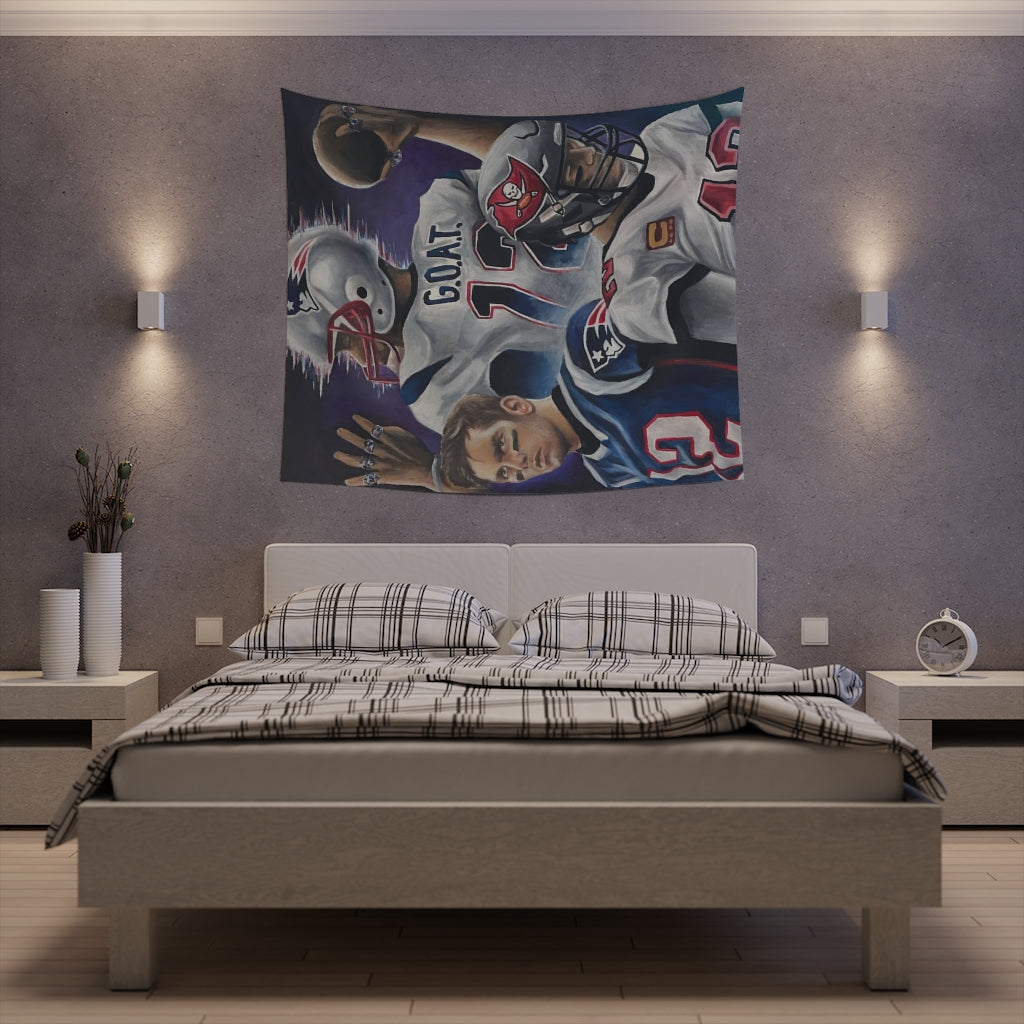 G.O.A.T - Tapestry - Tommy Manning Art