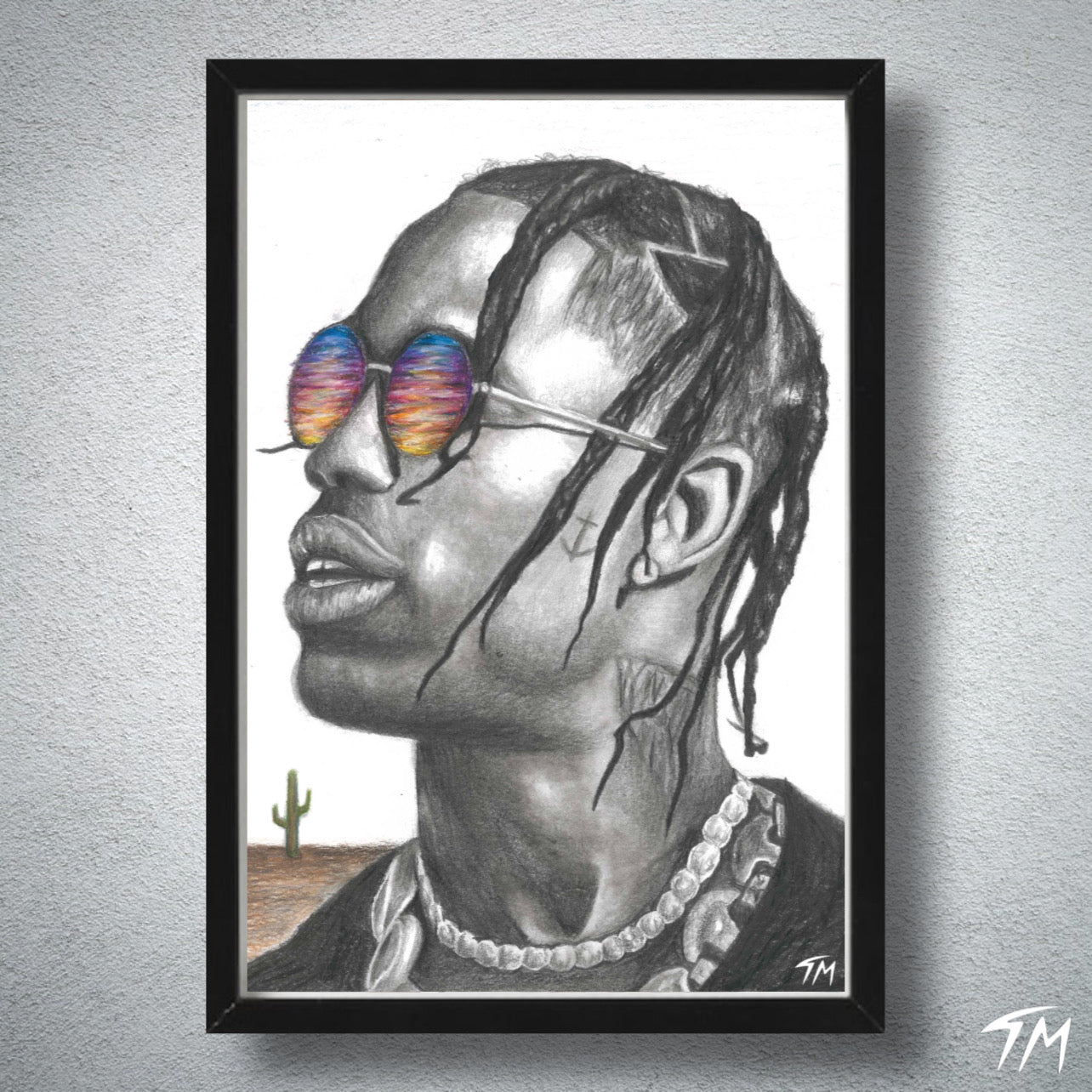 TRXVIS SCXTT - Fine Art Print - Tommy Manning Art