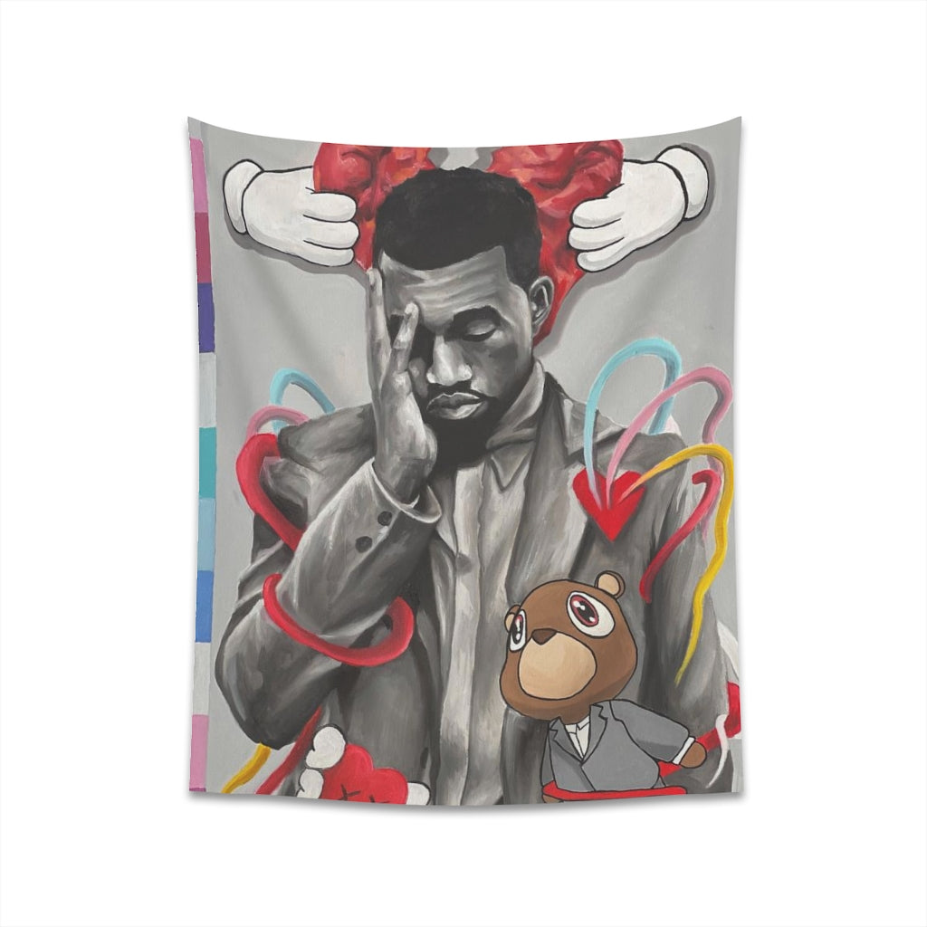 Heartless - Tapestry - Tommy Manning Art