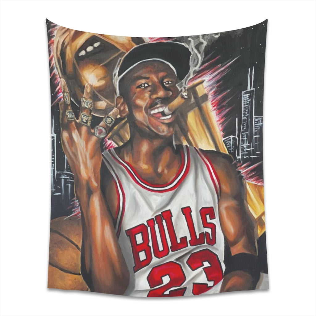 G.O.A.T - Tapestry - Tommy Manning Art