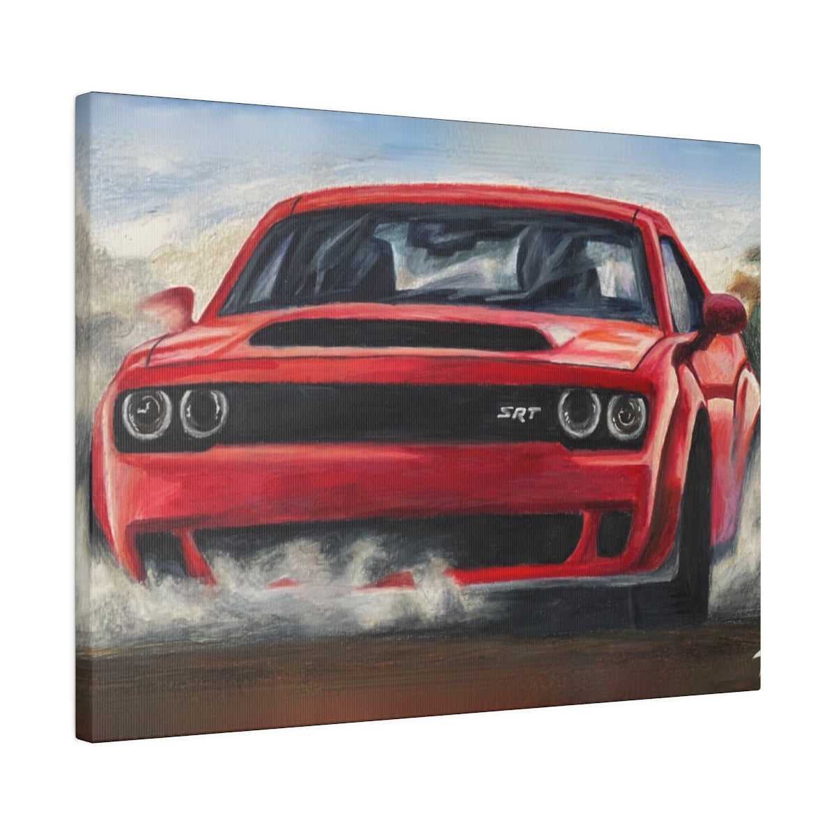 Dodge Demon - Canvas - Tommy Manning Art