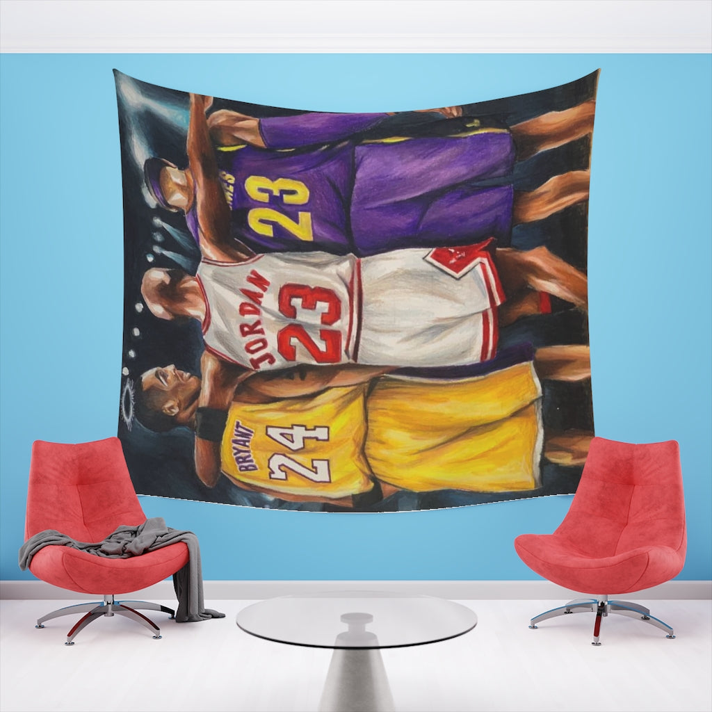 LEGENDS - Tapestry - Tommy Manning Art