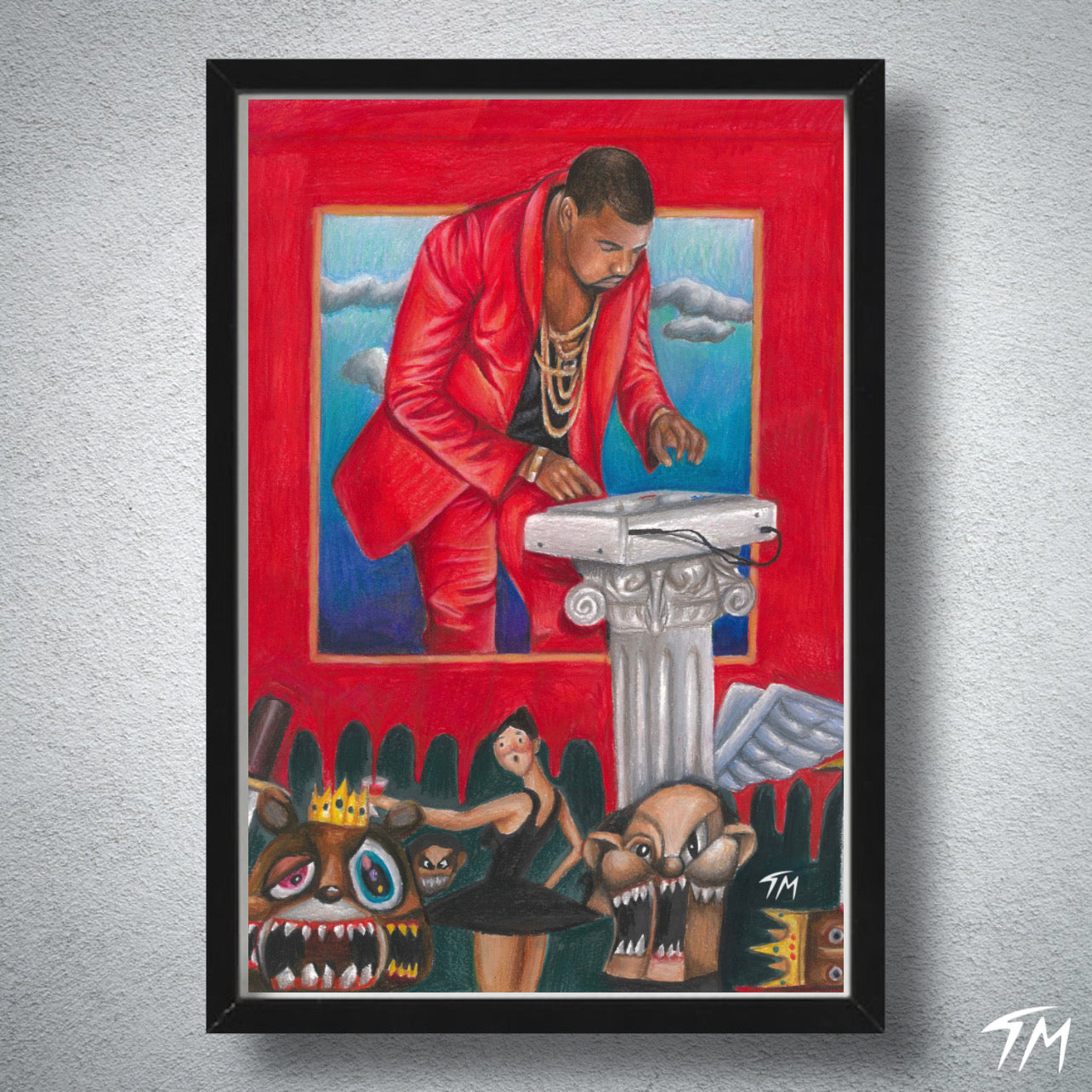 DARK FANTASY - Fine Art Print - Tommy Manning Art