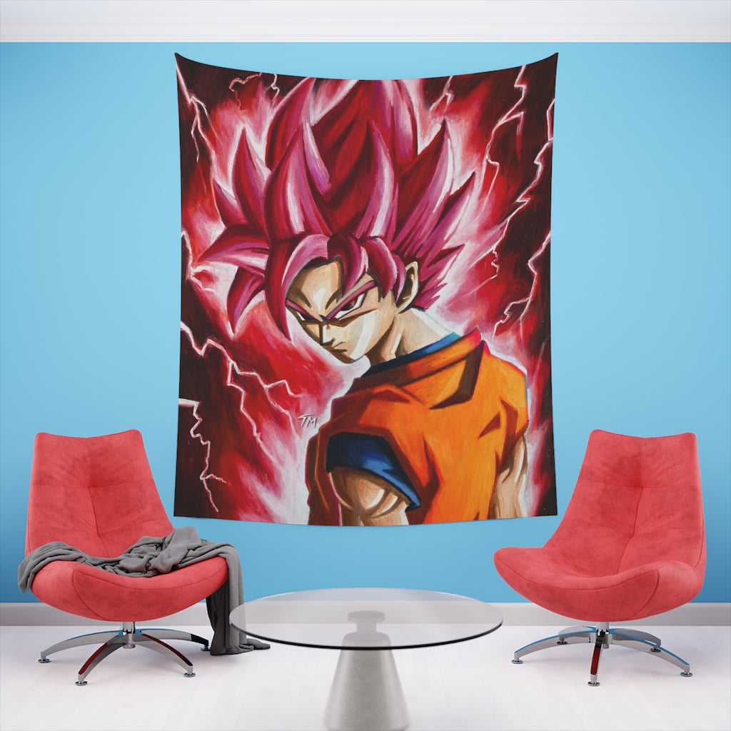 CHOSEN ONE RED - Tapestry - Tommy Manning Art