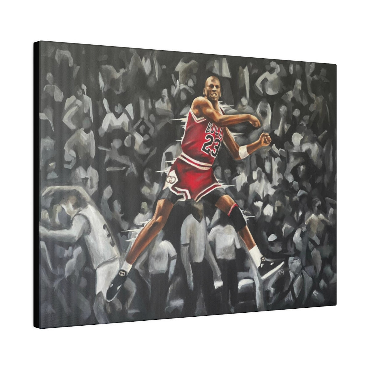 JORDAN "THE SHOT" - Canvas - Tommy Manning Art